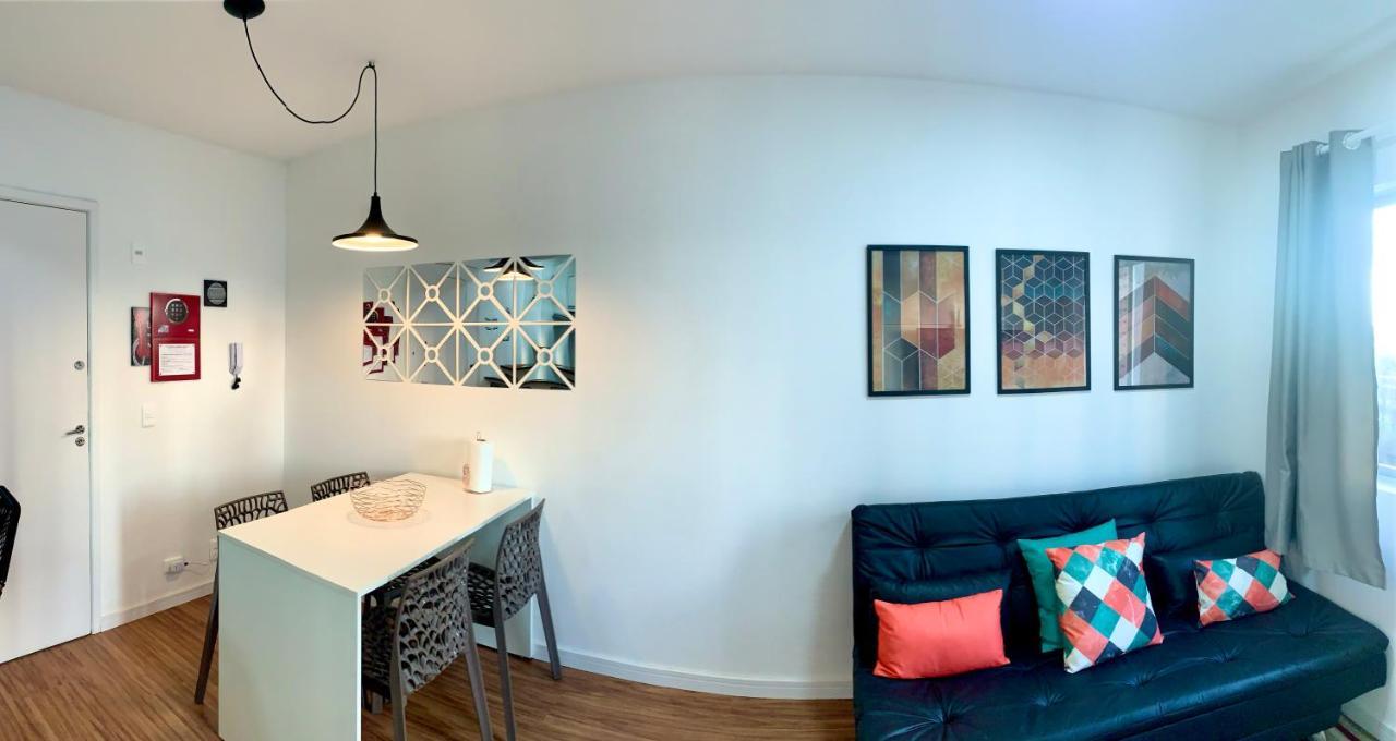 707- Apartamento Encantador, Amplo E Decorado, Quarto, Sala, Cozinha, Mobiliario Moderno, Cozinha Completa Com Utensilios , Excelente Vista Da Cidade E Localizacao Privelegiada No Bairro Bigorrilho Curitiba Exteriér fotografie